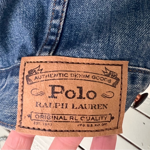 Ralph Lauren Blue Jean Jacket - Picture 10 of 12